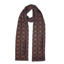 Load image into Gallery viewer, Personalised Monogram Pattern Scarf
