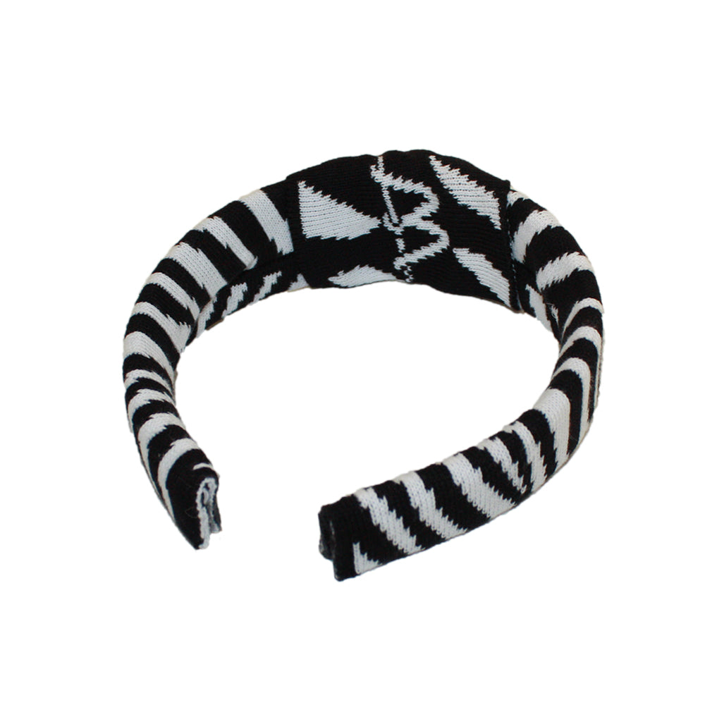 Zebra Animal Knot Hairband