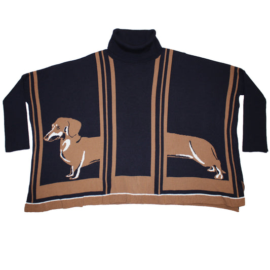 Signature Heads and Tails Poncho