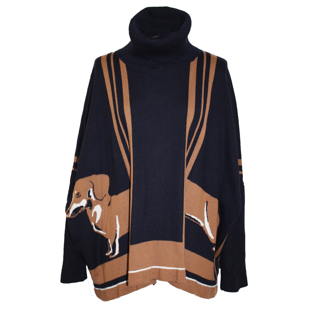 Signature Heads and Tails Poncho
