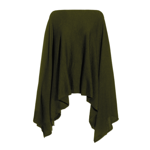 Signature Draped Poncho