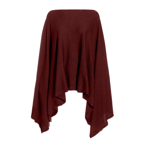 Signature Draped Poncho